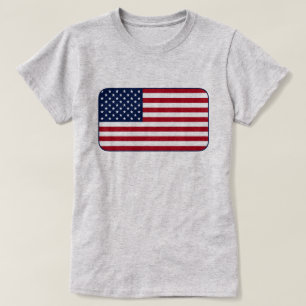 Amerikaanse vlag t-shirt