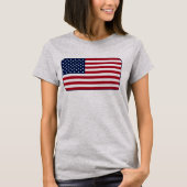 Amerikaanse vlag t-shirt (Voorkant)