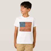Amerikaanse vlag t-shirt (Voorkant volledig)