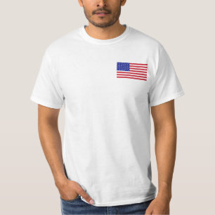 Amerikaanse vlag t-shirt