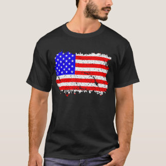 Amerikaanse vlag t-shirt