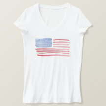 Amerikaanse vlag T-shirt