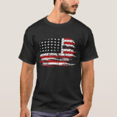 Amerikaanse vlag T-shirt (Voorkant)
