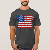 Amerikaanse vlag t-shirt (Voorkant)