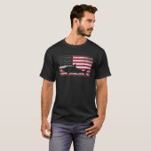 Amerikaanse vlag t-shirt (Voorkant volledig)