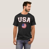 Amerikaanse Vlag T-shirt (Voorkant volledig)