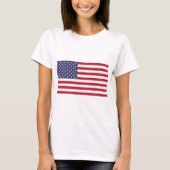 Amerikaanse vlag t-shirt (Voorkant)