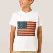  Amerikaanse vlag T-shirt (Voorkant)