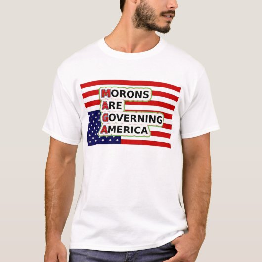 Amerikaanse vlag t-shirt (Voorkant)