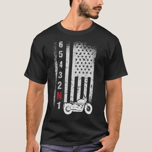 Amerikaanse vlag t-shirt (Voorkant)