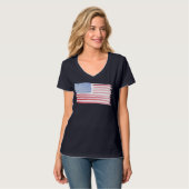 Amerikaanse vlag T-Shirt (Voorkant volledig)