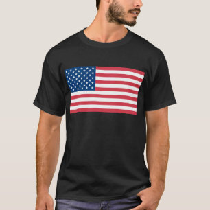 Amerikaanse vlag t-shirt