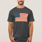 Amerikaanse vlag t-shirt (Voorkant)