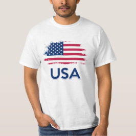 Amerikaanse vlag t-shirt