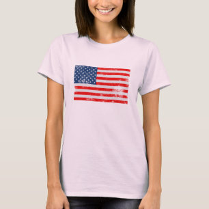 Amerikaanse vlag t-shirt