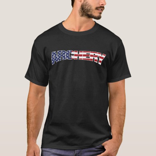Amerikaanse vlag t-shirt (Voorkant)