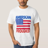Amerikaanse vlag t-shirt (Voorkant)