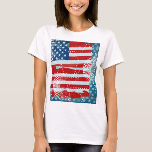 Amerikaanse Vlag T-shirt