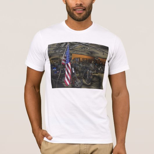 Amerikaanse vlag t-shirt (Voorkant)