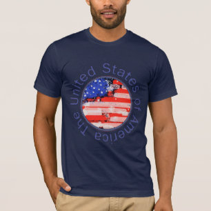 amerikaanse vlag t-shirt