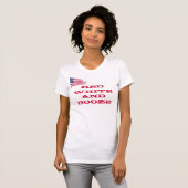 Amerikaanse vlag t-shirt (Voorkant volledig)