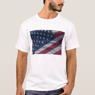Amerikaanse vlag. t-shirt