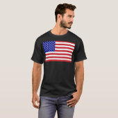 Amerikaanse vlag t-shirt (Voorkant volledig)