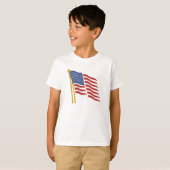 Amerikaanse vlag t-shirt (Voorkant volledig)