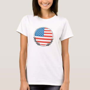 Amerikaanse vlag t-shirt