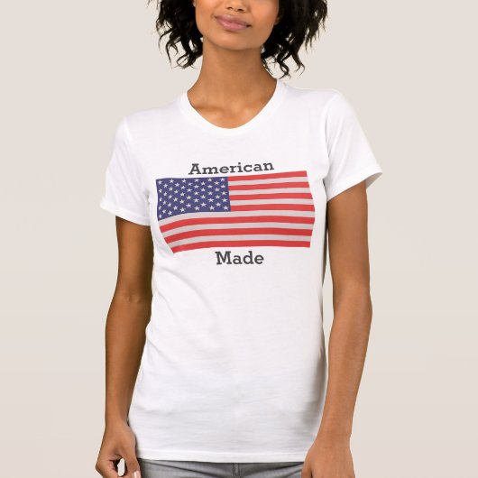Amerikaanse vlag t-shirt (Voorkant)