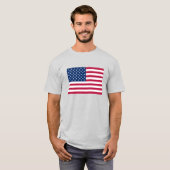 Amerikaanse vlag t-shirt (Voorkant volledig)
