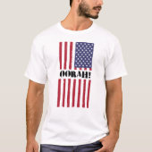 Amerikaanse vlag T-shirt Oorah (Voorkant)