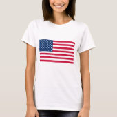 Amerikaanse vlag T-Shirt USA (Voorkant)