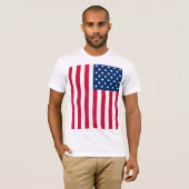 Amerikaanse vlag T-Shirt USA (Voorkant volledig)