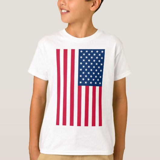Amerikaanse vlag T-Shirt USA (Voorkant)