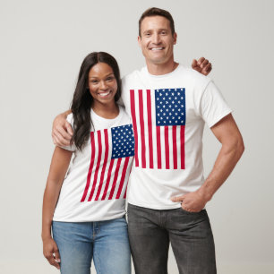 Amerikaanse vlag T-Shirt USA - Patriottisch