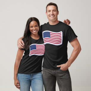 Amerikaanse Vlag T-Shirts – USA Grafische T-shirts