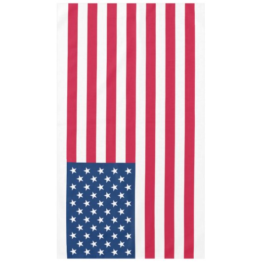 Amerikaanse vlag Tablecloth - Verenigde Staten Tafelkleed (Voorkant)