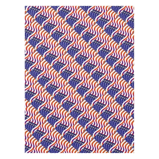 Amerikaanse vlag tafelkleed (Voorkant)