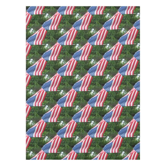 Amerikaanse vlag tafelkleed (Voorkant)