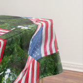 Amerikaanse vlag tafelkleed (Voorbeeld)