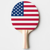 Amerikaanse vlag tafeltennisbatje (Voorkant)
