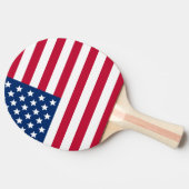 Amerikaanse vlag tafeltennisbatje (Zijkant)