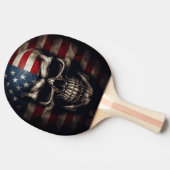 Amerikaanse vlag tafeltennisbatje (Zijkant)