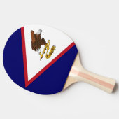 Amerikaanse vlag tafeltennisbatje (Zijkant)