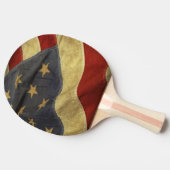 Amerikaanse vlag tafeltennisbatje (Zijkant)