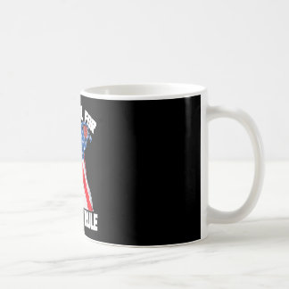 Amerikaanse Vlag Te Cool Voor Britse Regel 4e Juli Koffiemok