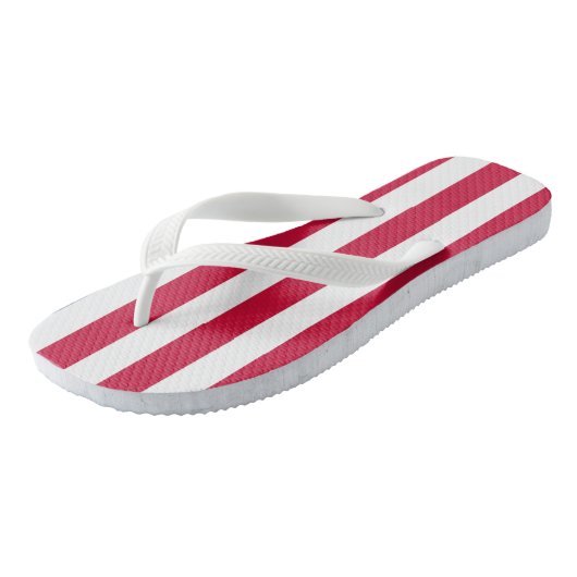 Amerikaanse vlag Teenslippers (Schuin)