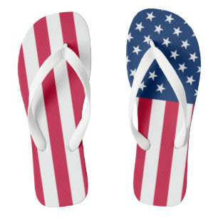 Amerikaanse vlag Teenslippers