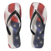 Amerikaanse vlag Teenslippers (Voetbed)